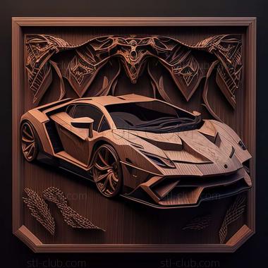 3D модель Lamborghini Veneno (STL)